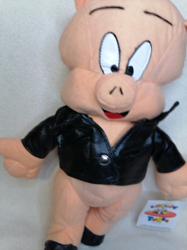 Peluche Original Porky Looney Tunes Ace 30cm 