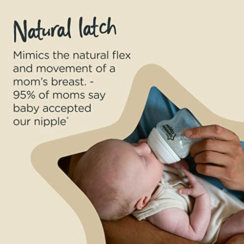 Tommee Tippee Closer To Nature biberon Anti-colicos, Libre