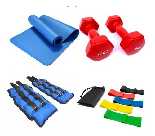 Kit Set De Ejercicio Entrenamiento Fitness