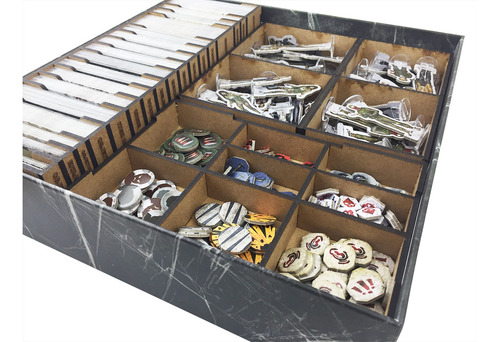 Kit Organizador Dead Of Winter - Noite Sem Fim + Sleeves