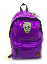 Comprar Mochila Espalda Calavera Violeta 16p Lsd - Sharif Express