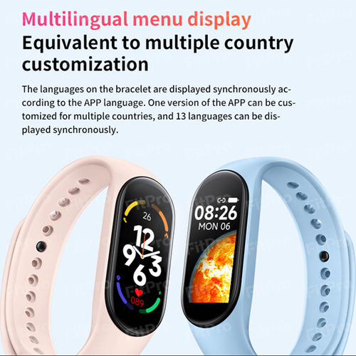 (bk) For Reloj Deportivo Resistente Al Agua Smart Band Ip67