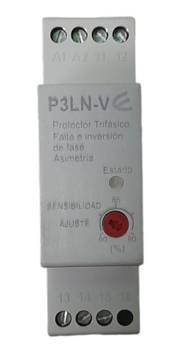 Rele Protector Tensión Trifasico Falla Asimetria Fase Pronto