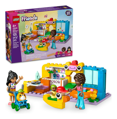 Sala de jogos LEGO Friends Aliya's Little Sister 42645