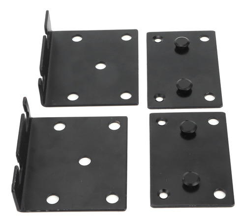 Soporte Para Bisagras De Cama, Conector De Herrajes De Hierr