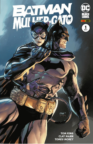Batman/Mulher-Gato Vol.1, de King, Tom. Editora Panini Brasil LTDA, capa mole em português, 2021