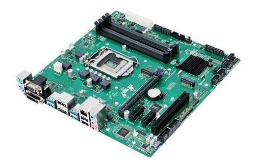 Motherboard Asus B250m-c/csm Socket 1151 Intel 6ta Y 7ta Gen Color Verde Oscuro