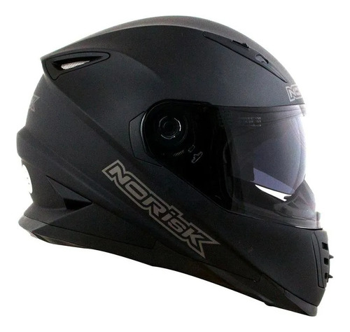 Capacete Norisk Ff302 Preto Fosco