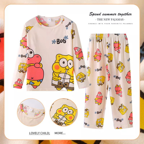 Q Conjunto De Pijama Largo Kawaii Kuromi Para Niños