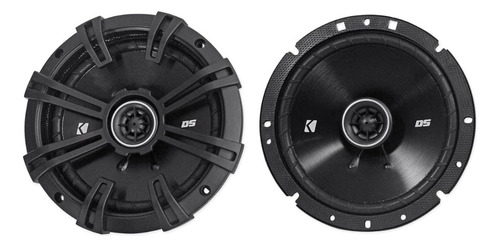 Bocina Coaxial Kicker 43dsc6704 De 6.75 Y 2 Vías Color Negro