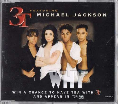 Michael Jackson 3t Why Single Cd 4 Tracks Part 1 Uk 1996 
