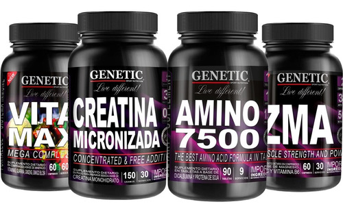 N1 Plan Revitalizante Aminoácidos Creatina Vitaminas Genetic