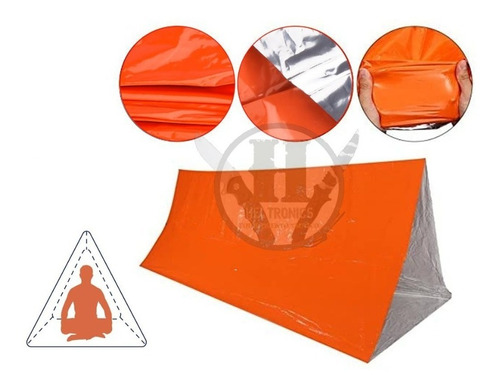 Carpa Tienda Refugio Camping Emergencia Aislante Tube Tent