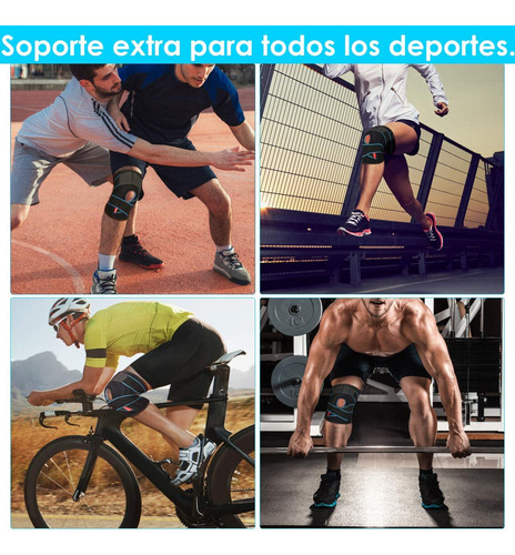 Rodillera Menisco Ligamento Deportiva Ajustable Protector