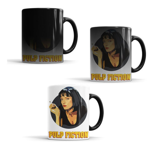 Taza Pulp Fiction - Mágica Termosensible