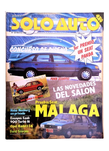 Revista Solo Auto - N°32 Año Mayo 1985