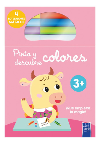 Vaca - Pinta Y Descubre Colores - Los Editores De Yoyo