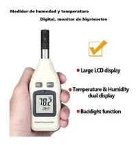 Comprar Termometro Digital Medidor Temperatura Y Humedad Higrometro