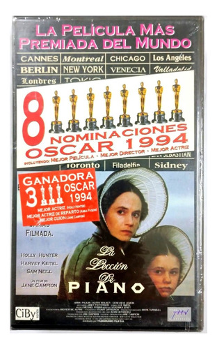 La Lección De Piano Vhs Original 