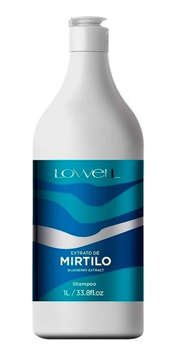 Lowell Shampoo Extrato De Mirtilo 1 Litro