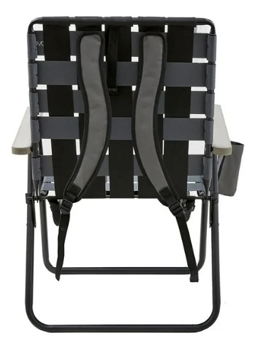 Silla De Campismo Body Glove Colorado Plegable Con Correas Negro