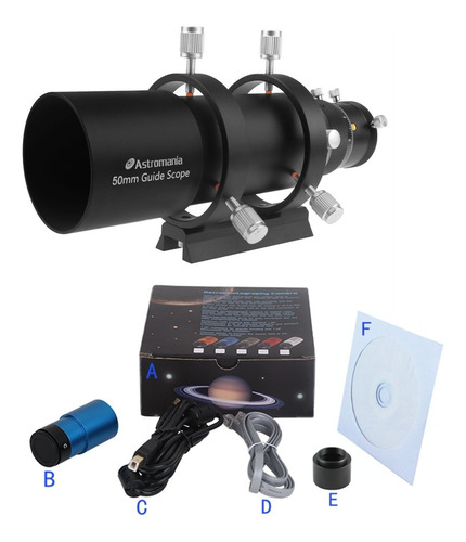 Imagen 1 de 5 de Astromania Camara Facil Autoguiding Set50 planetario Pag
