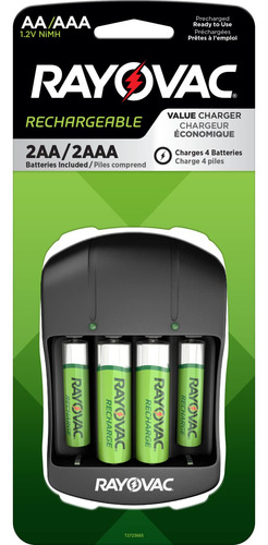 Rayovac Baterias Aa Y Aaa, Baterias Recargables Dobles A Y T