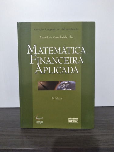 Livro Matemática Financeira Aplicada Terceira Edição 