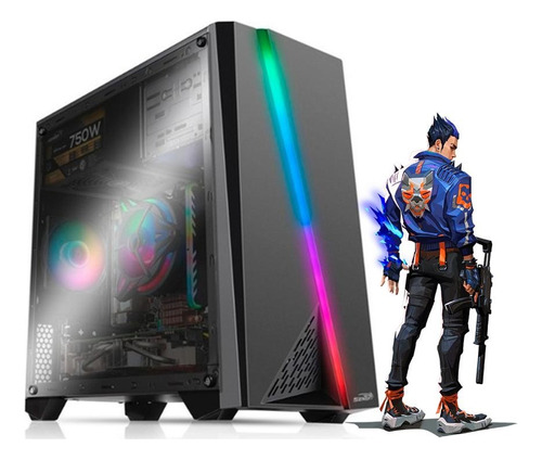 Pc Diseño Y Gamer Basica Ryzen 5 4600g Ram 16gb Ssd 480gb