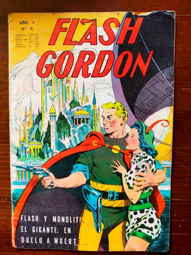 Flash Gordon No.5 Comic Editorial Lord Cochrane
