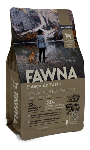 Alimento Raza Mediana Y Grande Fawna Perro Cachorro 7,5kg