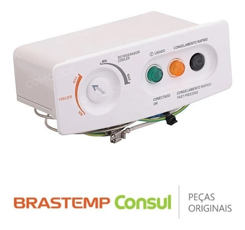 Placa Controle 127v Termostato Freezer Consul Cha31cbana