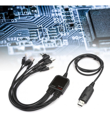 - Cable De Programación Usb 8 En 1 Para Kenwood,