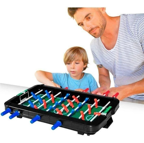 Imagem 6 de 6 de Jogo Pebolim Mesa De Futebol Infantil Braskit Criança