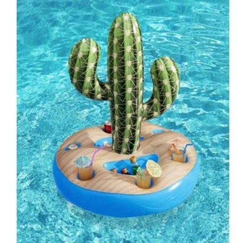 Cactus Portavasos Inflable Para Bebidas En Alberca/piscina | Meses sin  intereses