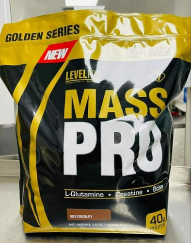 Mass Pro 12 Libras / Proteína Ganadora De Masa Muscular / Level Pro