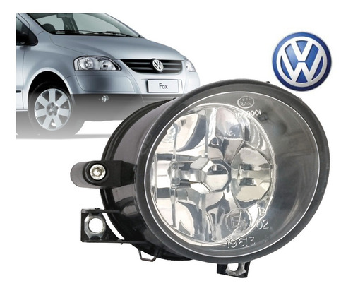 Imagen 3 de 5 de Faro Antiniebla Derecho Para Volkswagen Fox (2006 - 2010)