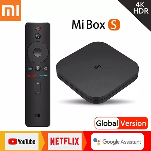 Xiaomi Tv Box S Android Tv 4k Ultra Hd Chromecast 4k