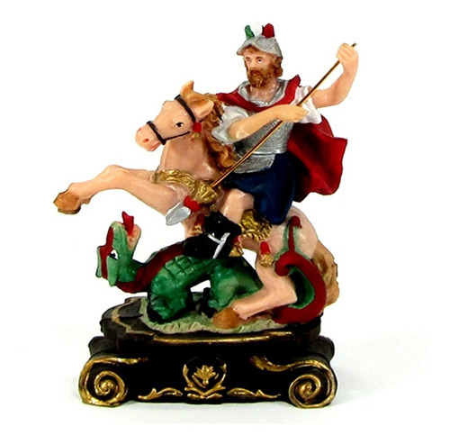 Imagen 1 de 3 de Imagen San Jorge 15 Cm Irrompible - Arcana Caeli