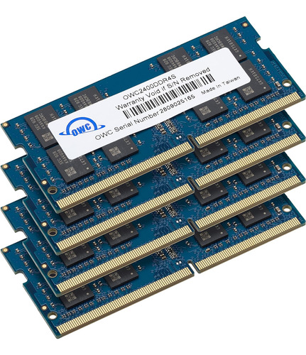 Memoria 4 X 8gb 2400mhz Ddr4 So-dimm Pc4-19200 32gb