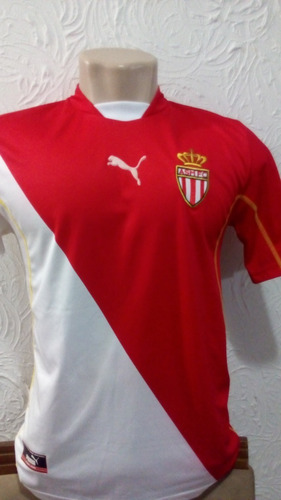 Camisa Mônaco Oficial Puma M 2002 Unif 1  França Elastano 