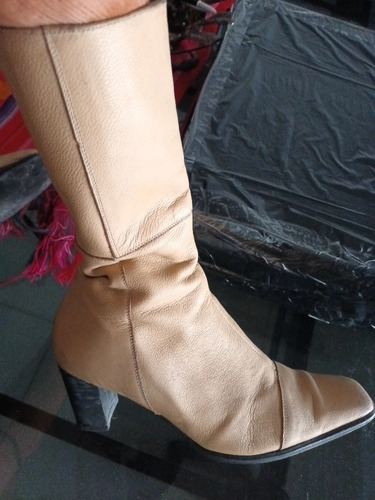 Botas Finas Cuero 38