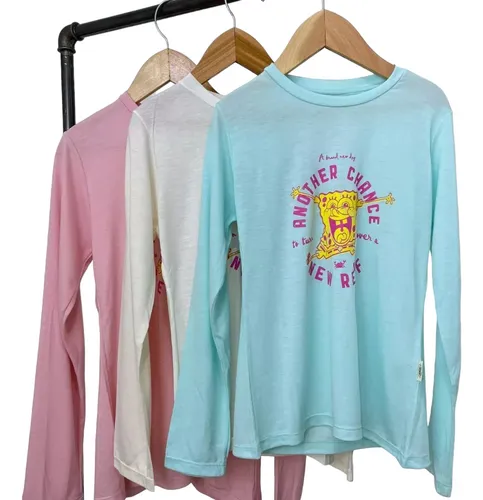 Remeras manga larga para niñas hotsell
