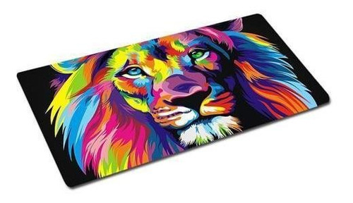 Mouse Pad Gamer Rei Leao Broadway E Grande 700 X 350 X 3mm