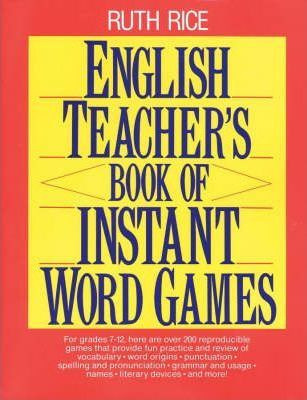Libro English Teacher's Book Of Instant Word Games - Ruth...