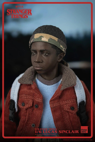 Figura Escala 1/6 Threezero Stranger Things: Lucas Sinclair