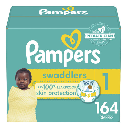 Pampers Swaddlers - Panales Desechables, Paquete Grande