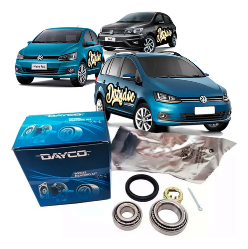 Kit Ruleman X1 Rueda Trasera Vw Gol Trend Fox Polo Voyage 