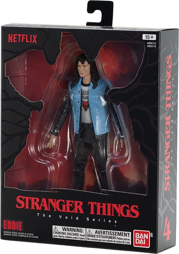 Figura Stranger Things Eddie The Void Series Bandai