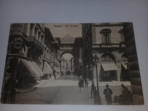 Tarjeta Postal Italia Firenze   Via Sirozzi  1915- V.f.